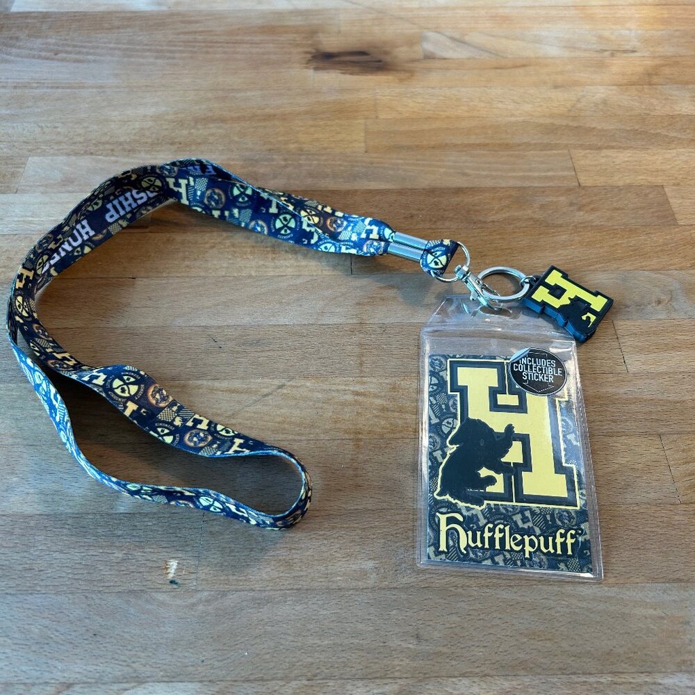 Harry Potter BioWorld Hufflepuff Lanyard